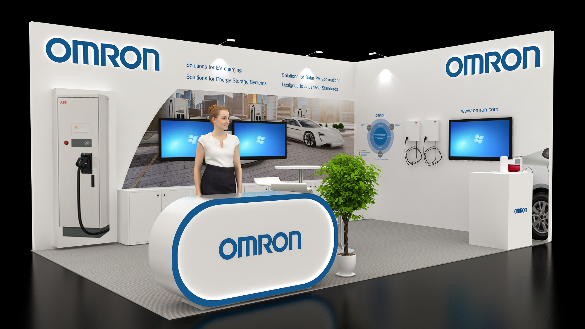 Omron to demonstrate extensive product lineup for EV charging, ESS and solar applications at The smarter E Europe 2024