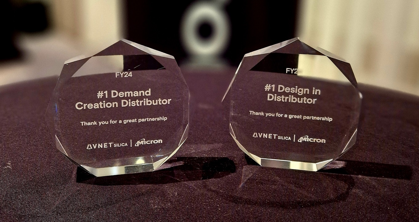 Avnet Silica named Micron Technology’s best EMEA demand creation distributor in dual award win